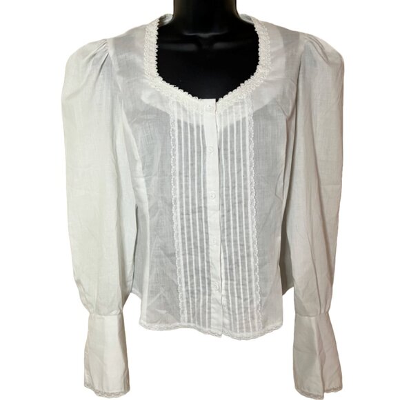Fritzi Tops - Vintage Fritzi of California Sweetheart Blouse.